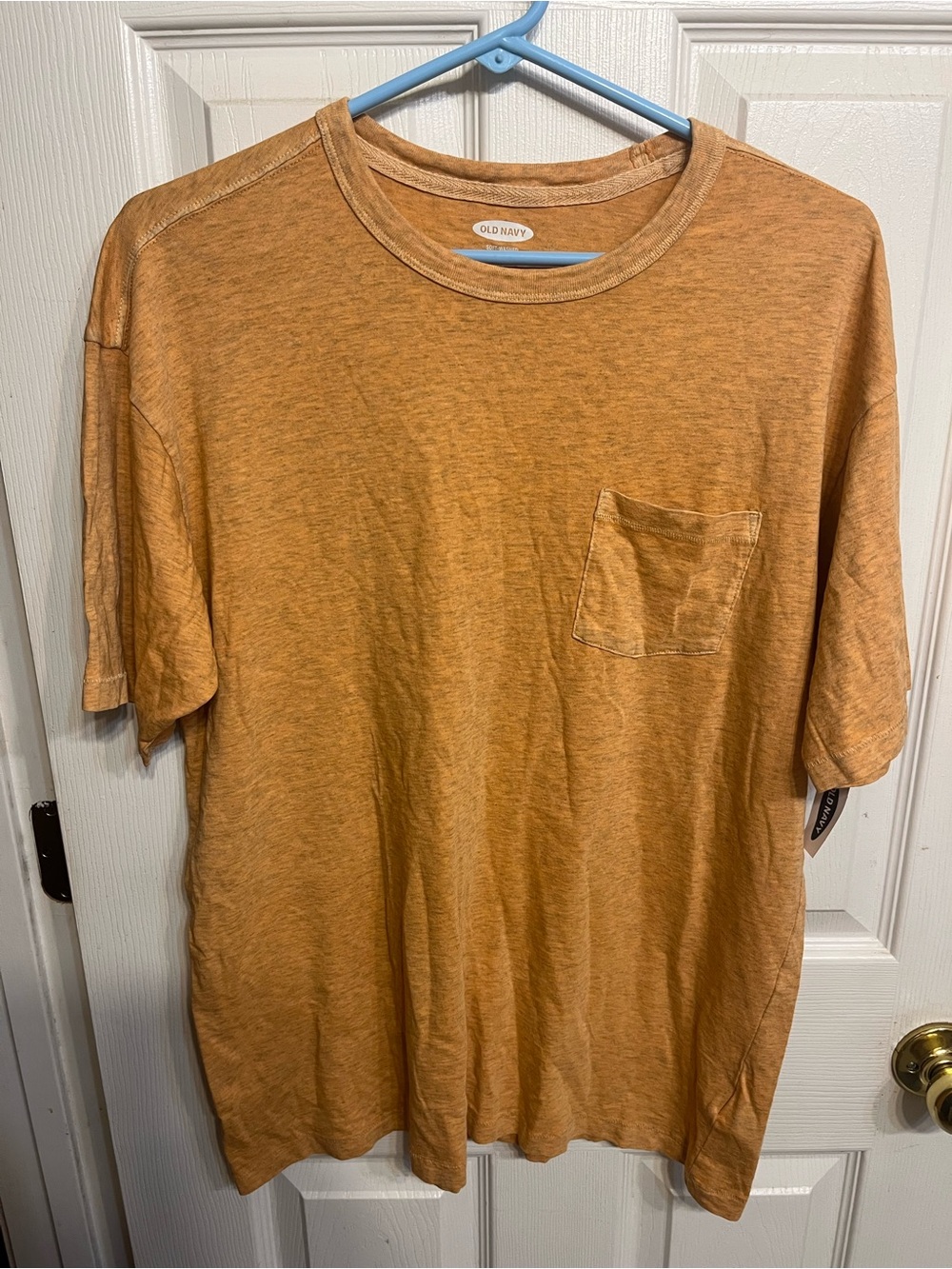 Old Navy Men's Short-Sleeve Pocket Tee in Burnt Orange